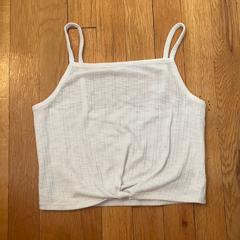 White tank top